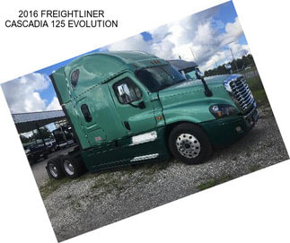 2016 FREIGHTLINER CASCADIA 125 EVOLUTION