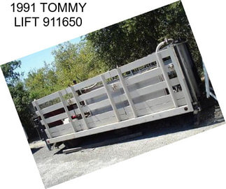 1991 TOMMY LIFT 911650
