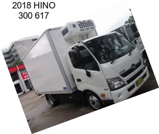 2018 HINO 300 617