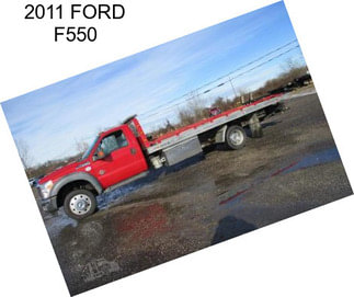 2011 FORD F550