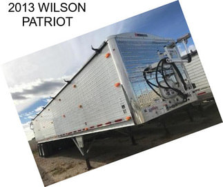 2013 WILSON PATRIOT