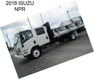 2018 ISUZU NPR