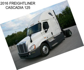 2016 FREIGHTLINER CASCADIA 125