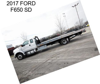 2017 FORD F650 SD