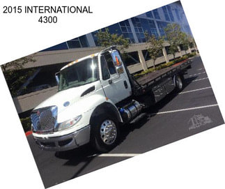 2015 INTERNATIONAL 4300