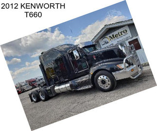 2012 KENWORTH T660