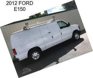 2012 FORD E150