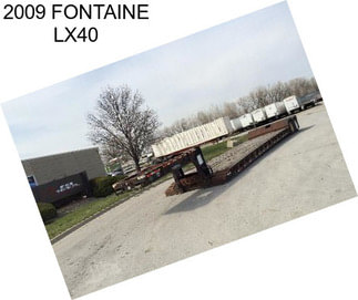 2009 FONTAINE LX40