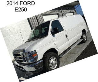 2014 FORD E250