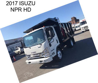 2017 ISUZU NPR HD