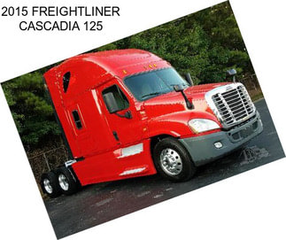 2015 FREIGHTLINER CASCADIA 125