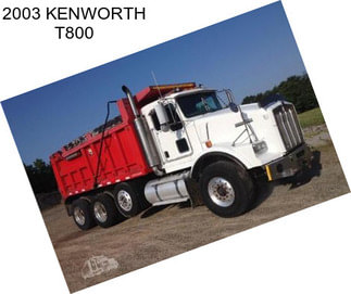 2003 KENWORTH T800