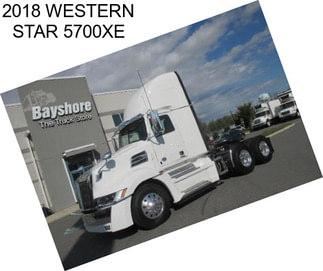 2018 WESTERN STAR 5700XE