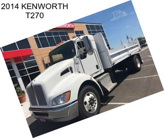 2014 KENWORTH T270