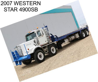 2007 WESTERN STAR 4900SB