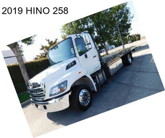 2019 HINO 258