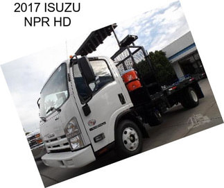 2017 ISUZU NPR HD