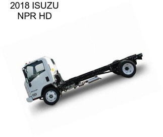 2018 ISUZU NPR HD