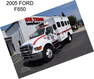 2005 FORD F650