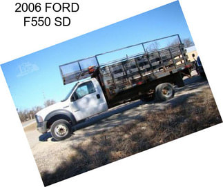 2006 FORD F550 SD