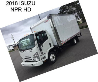 2018 ISUZU NPR HD