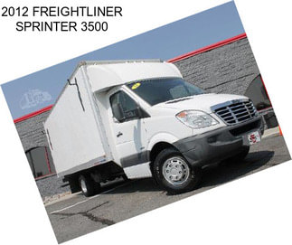 2012 FREIGHTLINER SPRINTER 3500