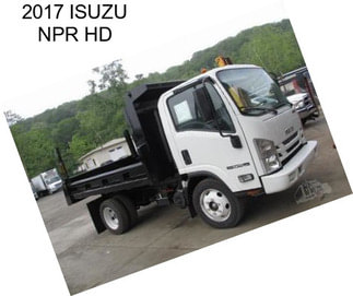 2017 ISUZU NPR HD