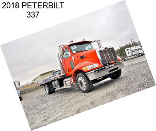 2018 PETERBILT 337