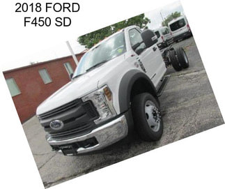 2018 FORD F450 SD