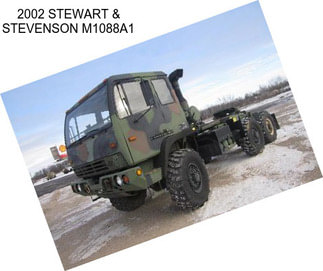 2002 STEWART & STEVENSON M1088A1