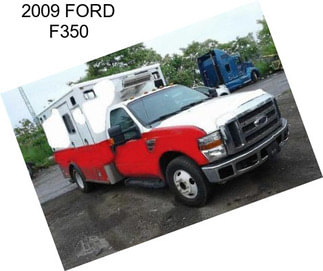 2009 FORD F350