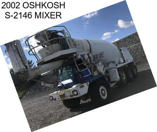 2002 OSHKOSH S-2146 MIXER