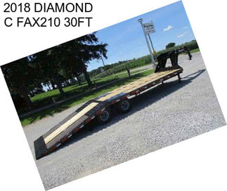 2018 DIAMOND C FAX210 30FT