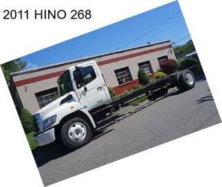 2011 HINO 268