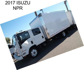 2017 ISUZU NPR