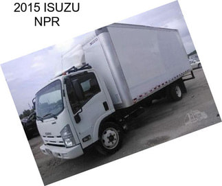 2015 ISUZU NPR