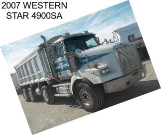 2007 WESTERN STAR 4900SA