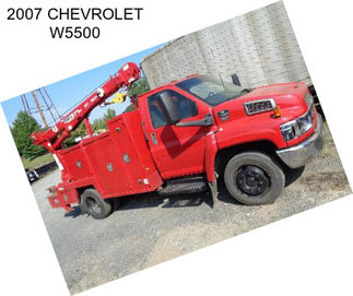 2007 CHEVROLET W5500