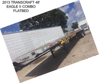 2013 TRANSCRAFT 48\' EAGLE II COMBO FLATBED