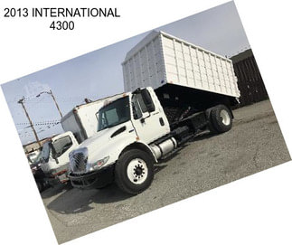 2013 INTERNATIONAL 4300