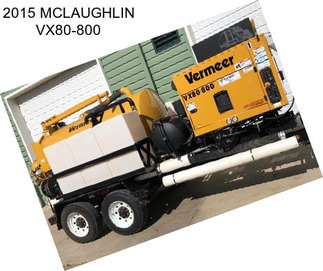 2015 MCLAUGHLIN VX80-800