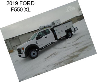 2019 FORD F550 XL