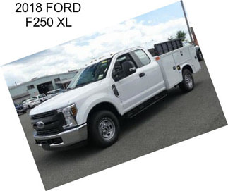 2018 FORD F250 XL