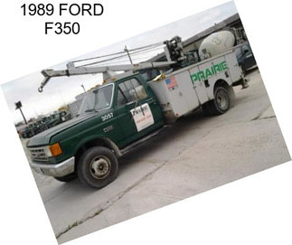 1989 FORD F350