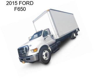 2015 FORD F650