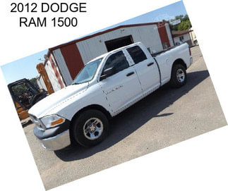 2012 DODGE RAM 1500