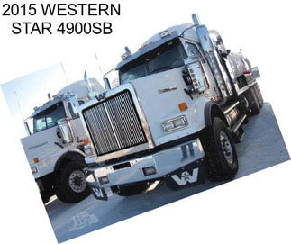 2015 WESTERN STAR 4900SB