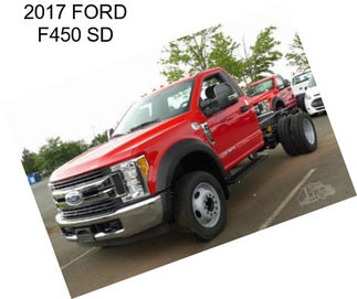2017 FORD F450 SD