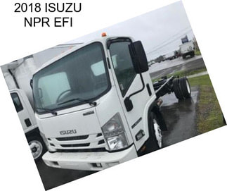 2018 ISUZU NPR EFI