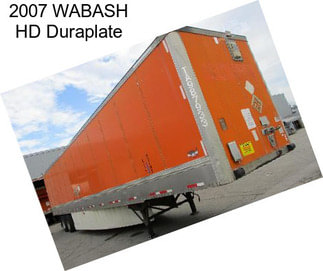 2007 WABASH HD Duraplate